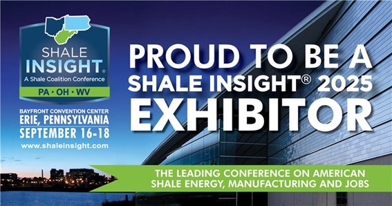 PROUD TO BE A SHALE INSIGHT 2025 EXHIBITOR